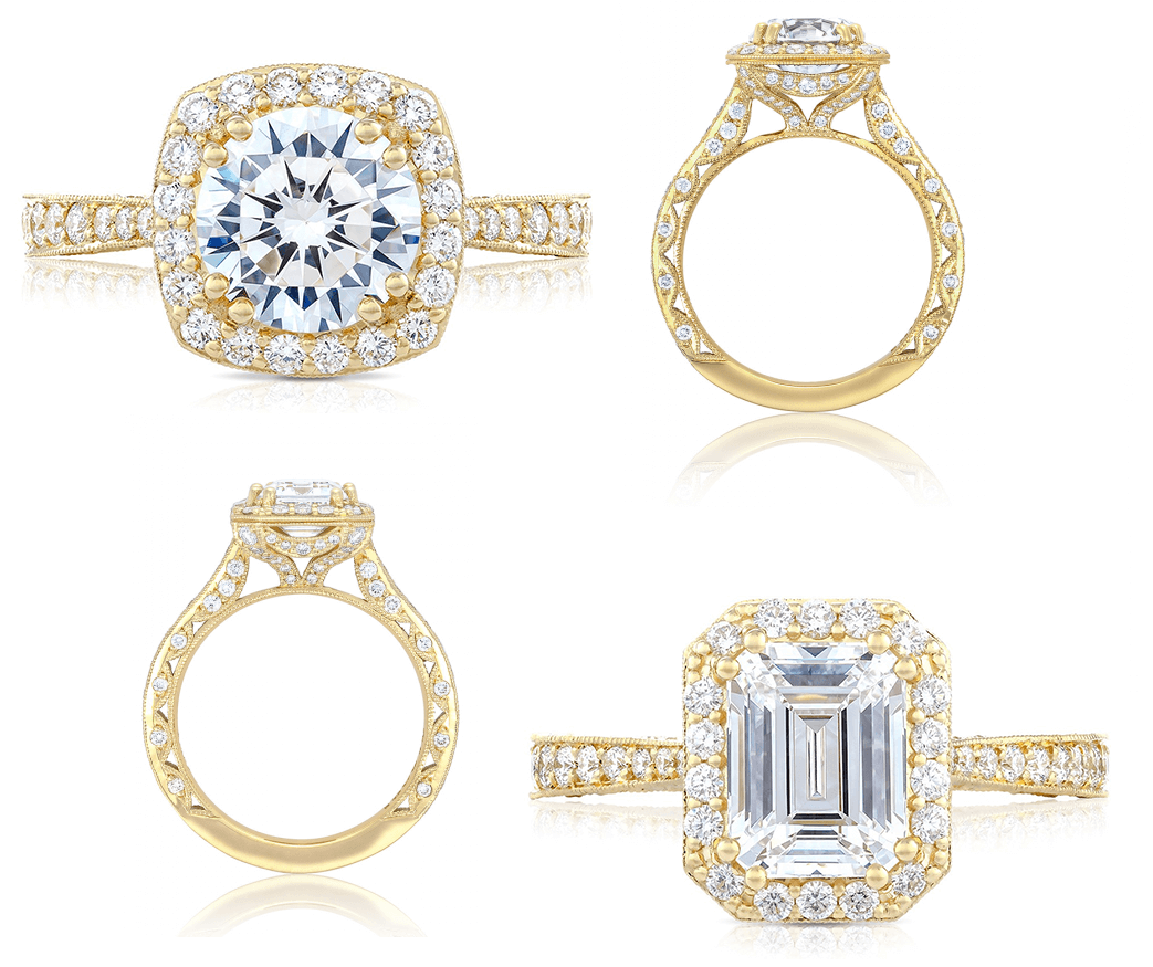 Yellow Gold Diamond Rings