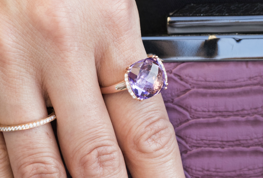 amethyst jewelry at benari jewelers