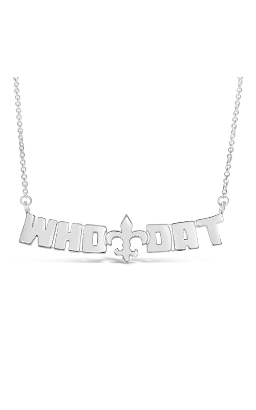 WHO DAT LARGE FDL PENDANT 660-00213