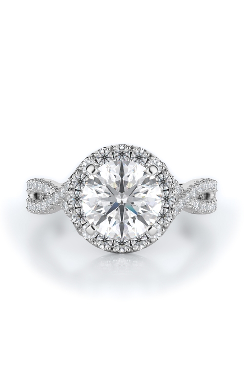 Local Test Data Engagement Ring  LDT-ER-004-WG-CZ
