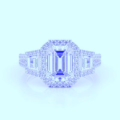 Local Test Data Engagement Ring  LDT-ER-003